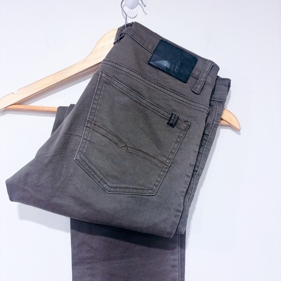 BUFFALO DAVID BITTON Sam slim straight green jeans - Picture 10 of 10